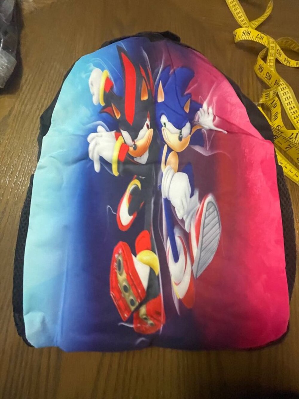 Sonic the Hedgehog & Shadow School Backpack full-print